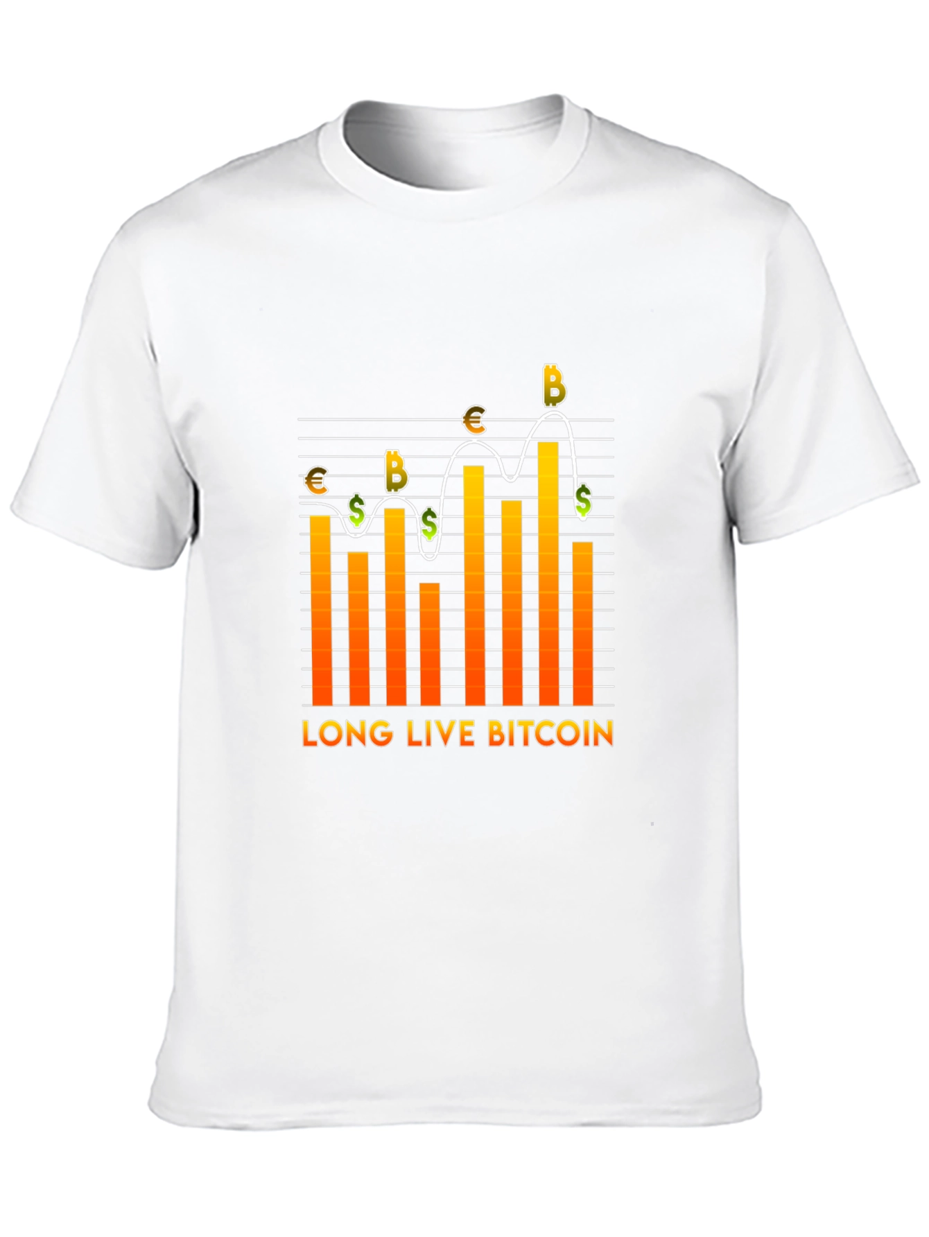 Long Live Bitcoin Graphic T-Shirt