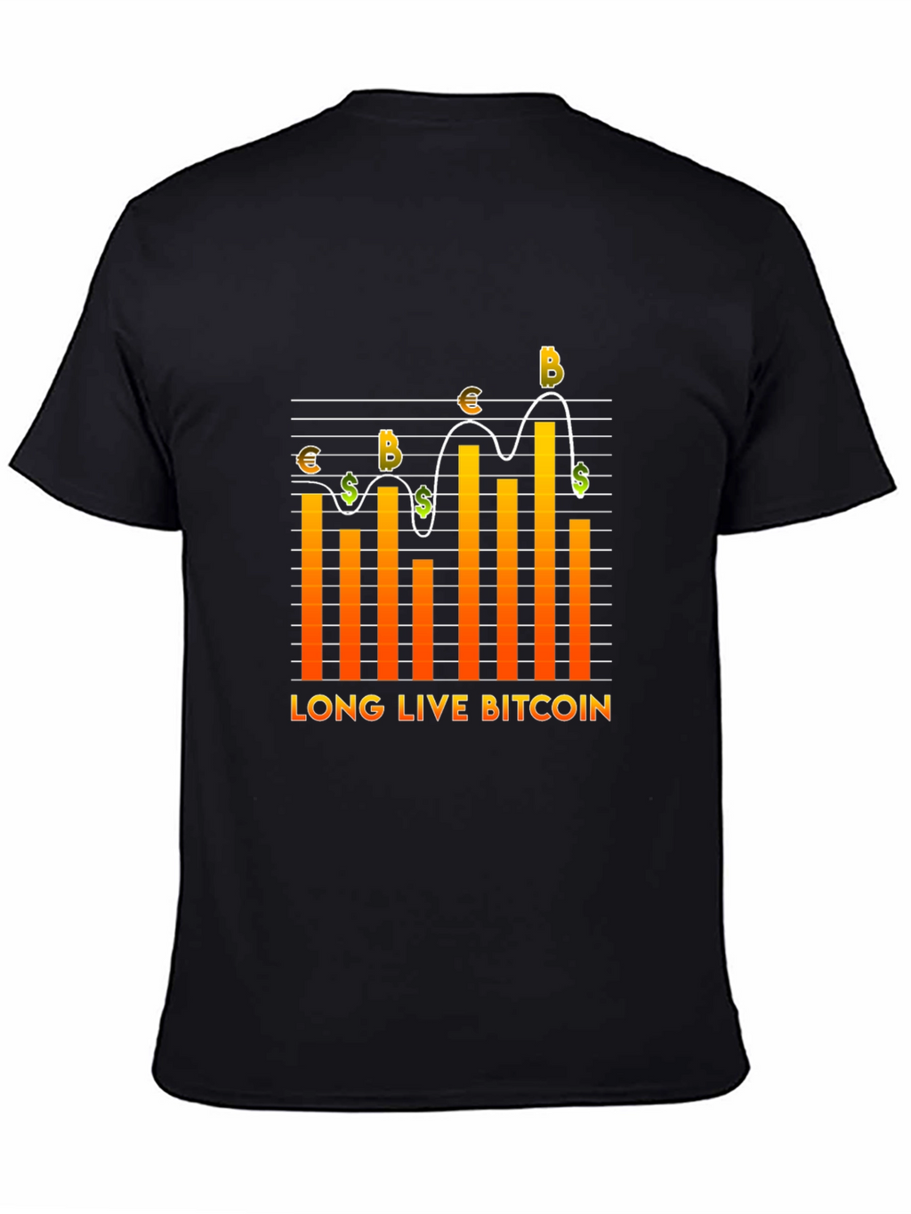 Long Live Bitcoin Graphic T-Shirt