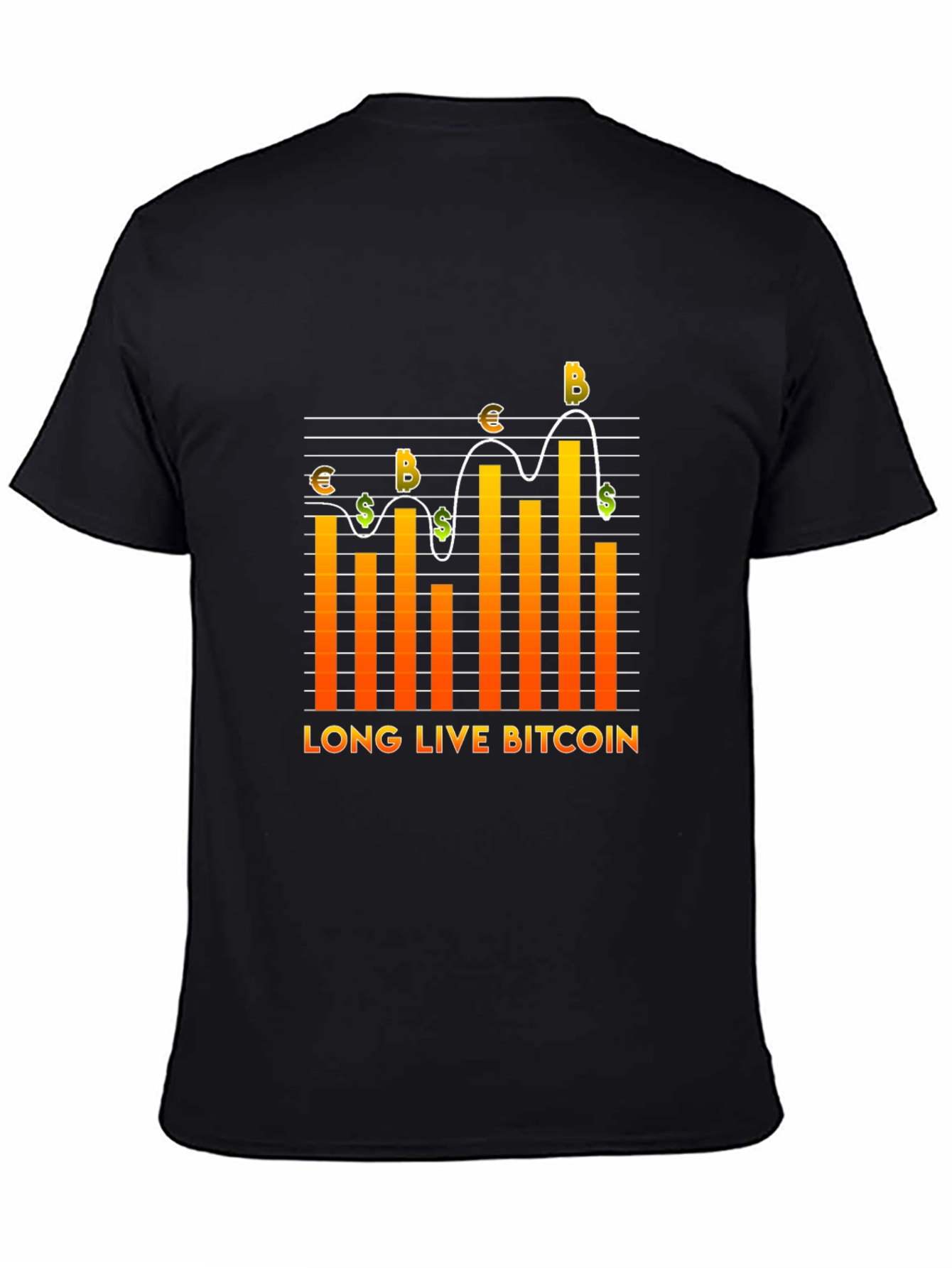 Long Live Bitcoin Graphic T-Shirt