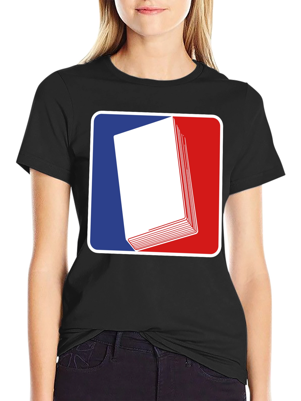 Graphic Tee: Books USA Style