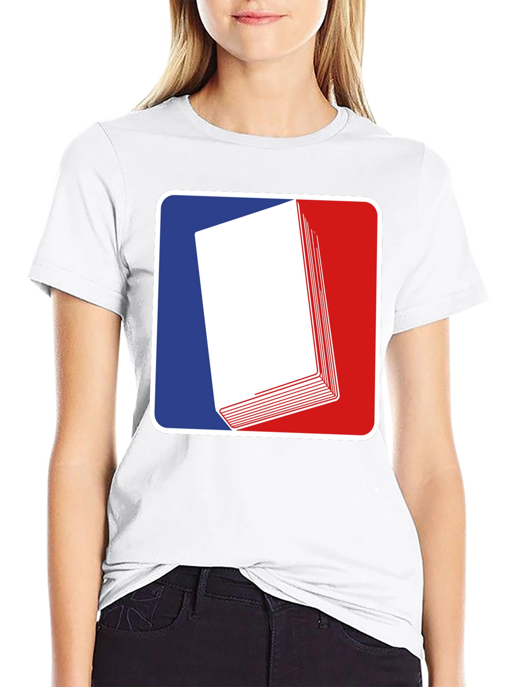 Graphic Tee: Books USA Style