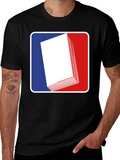 Graphic Tee: Books USA Style