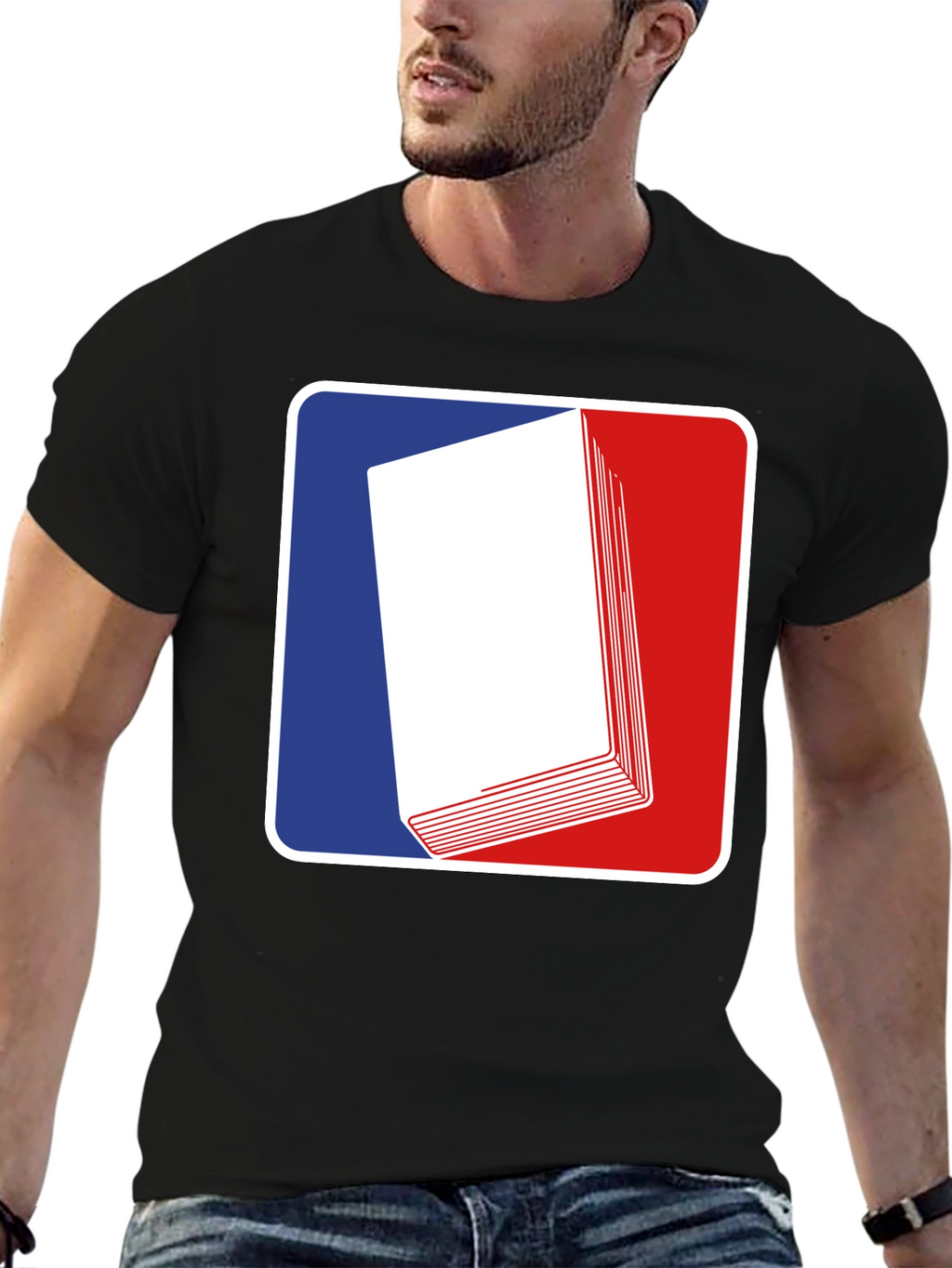 Graphic Tee: Books USA Style