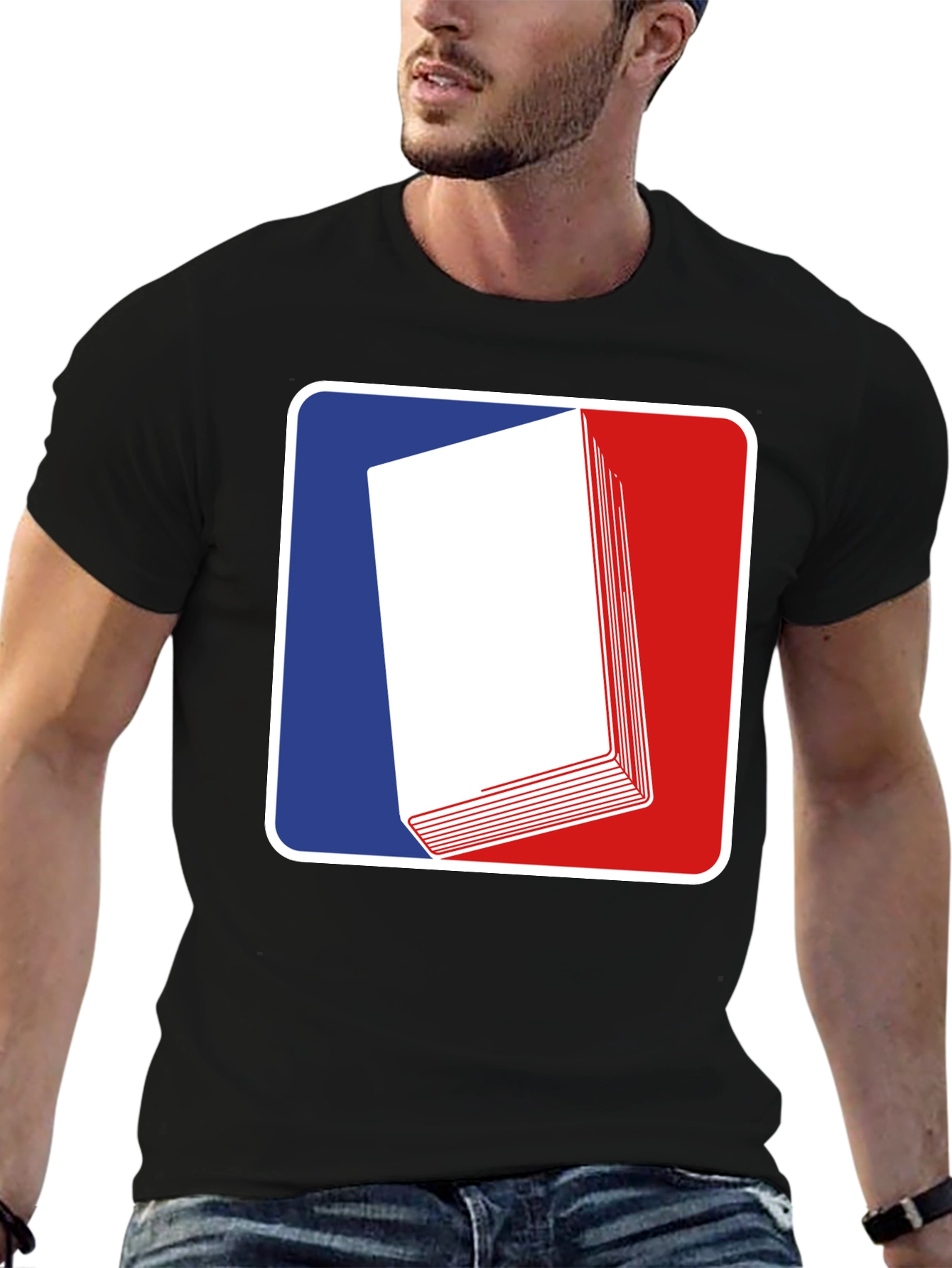 Graphic Tee: Books USA Style