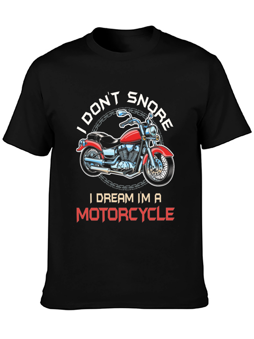 Motorcycle Dreamer Graphic Tee - Riders Black T-Shirt