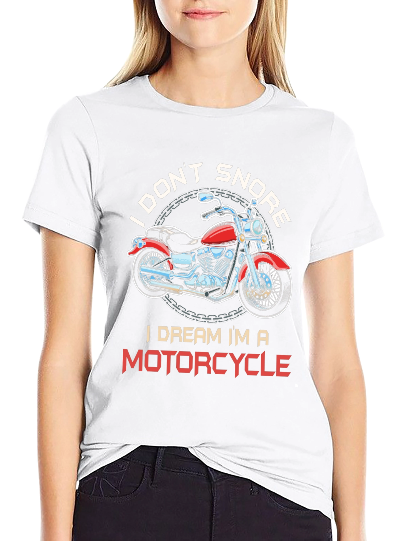 Motorcycle Dreamer Graphic Tee - Riders Black T-Shirt