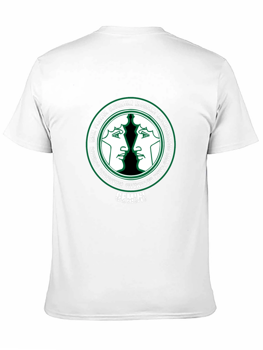 Gemini Zodiac T-Shirt - Versatile & Playful Design