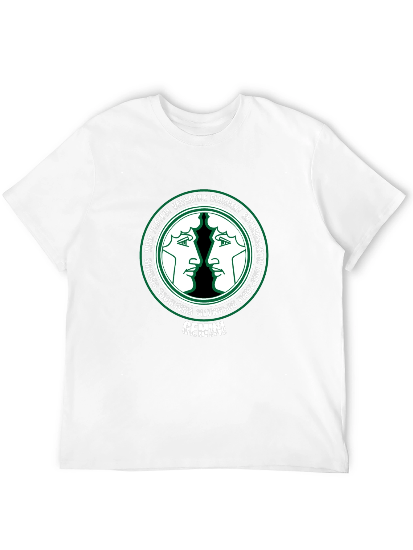 Gemini Zodiac T-Shirt - Versatile & Playful Design