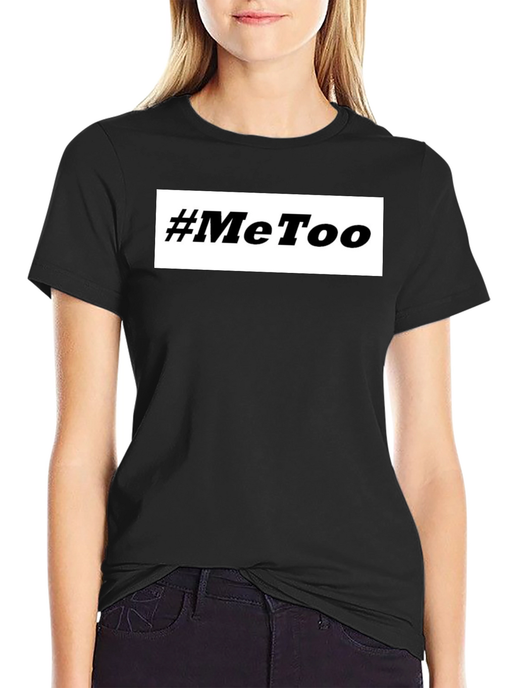 #MeToo Graphic Tee - Black Unisex T-Shirt
