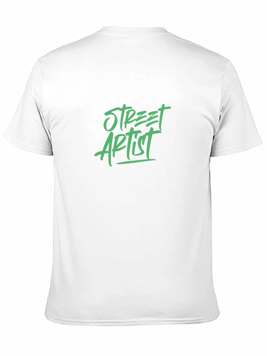 Street Artist Graphic Tee - Black Cotton Blend