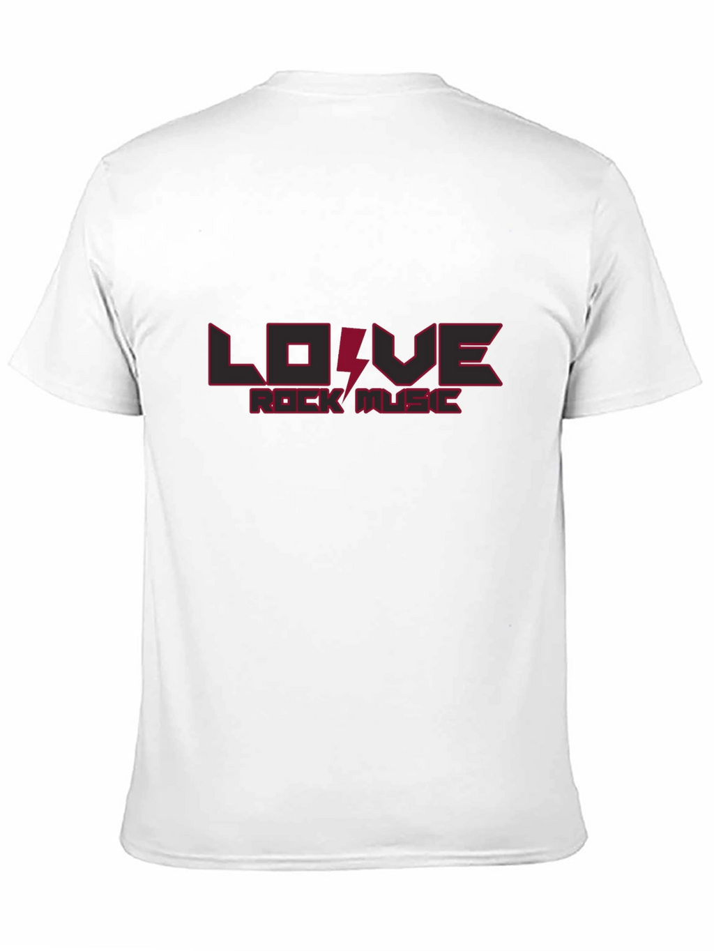 Rock Music Lover T-Shirt - Black Cotton Tee