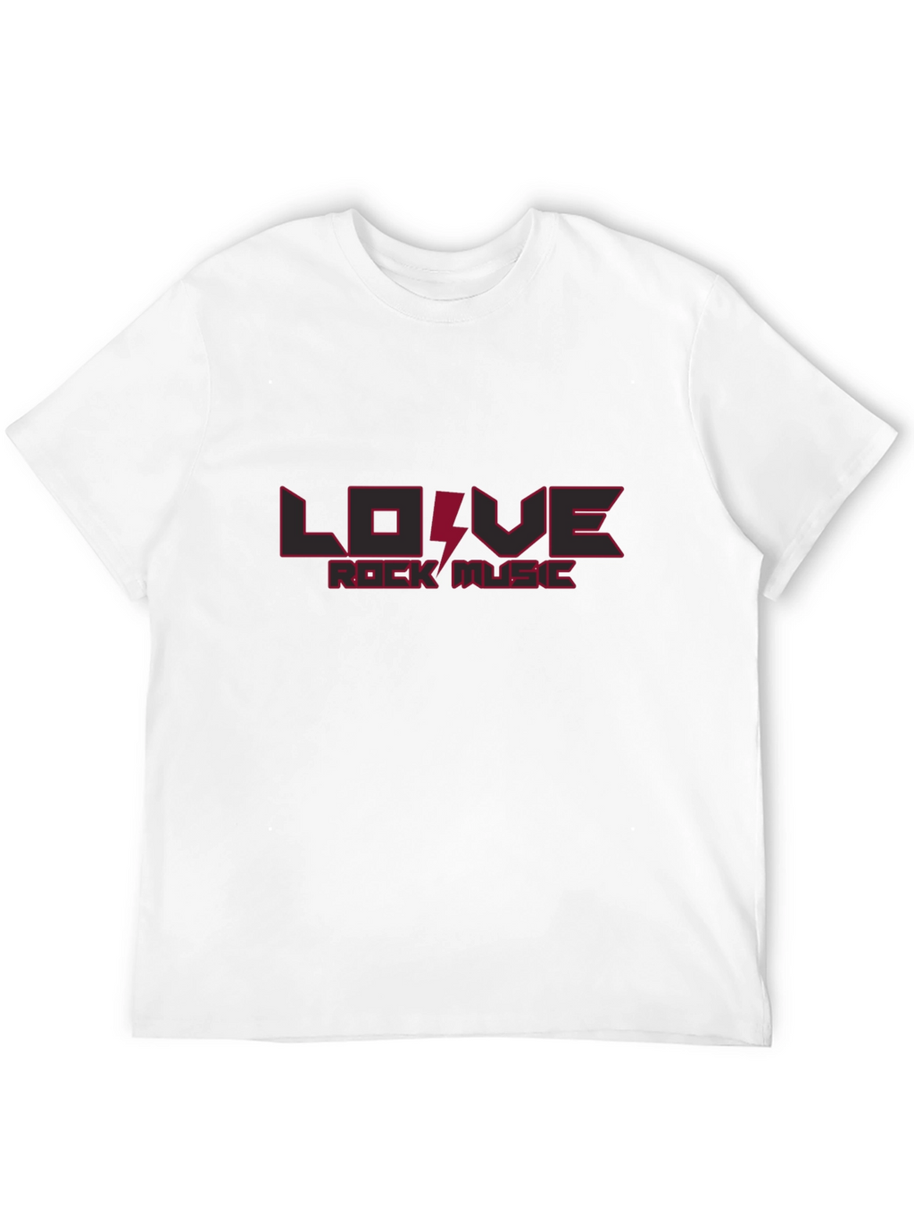 Rock Music Lover T-Shirt - Black Cotton Tee