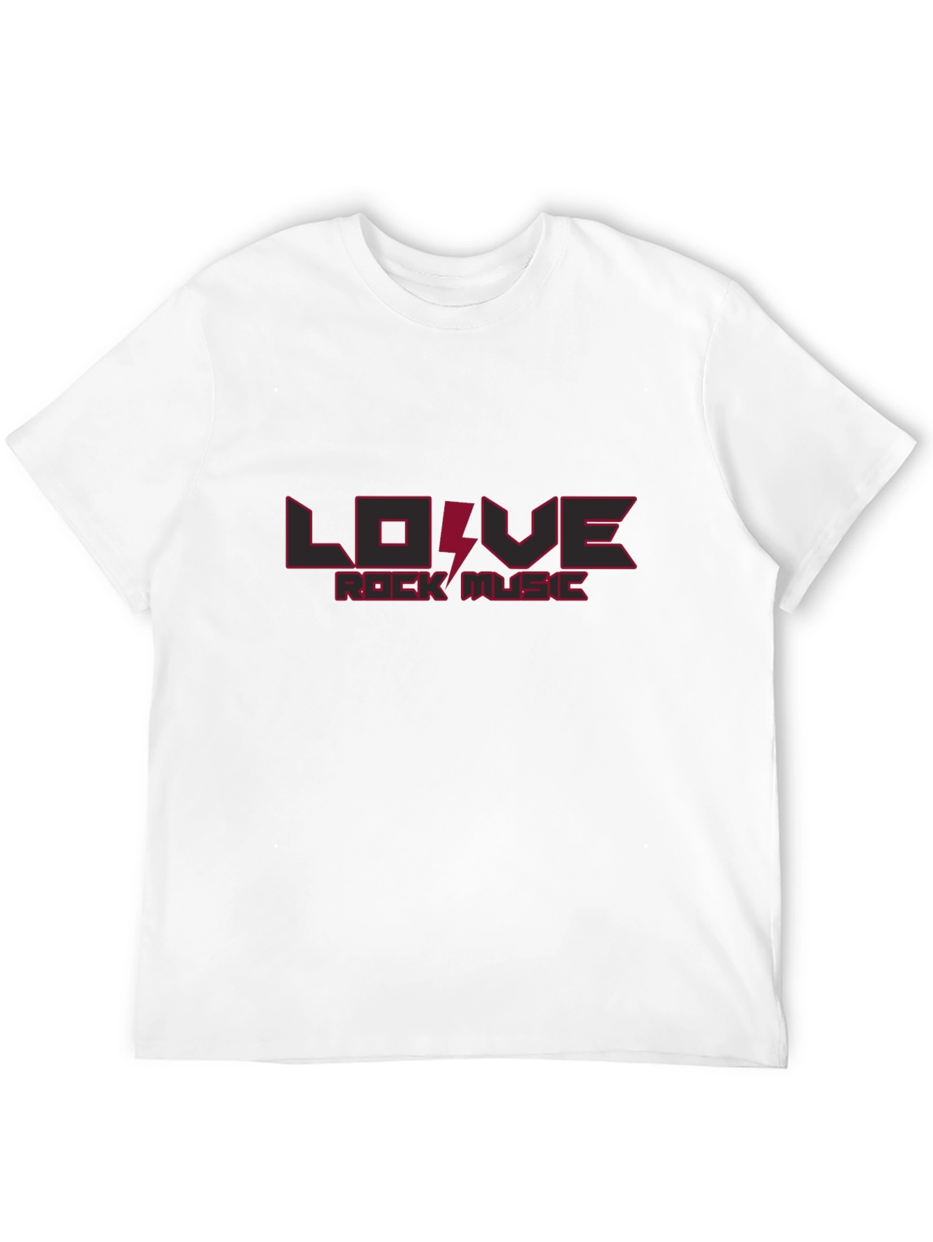 Rock Music Lover T-Shirt - Black Cotton Tee