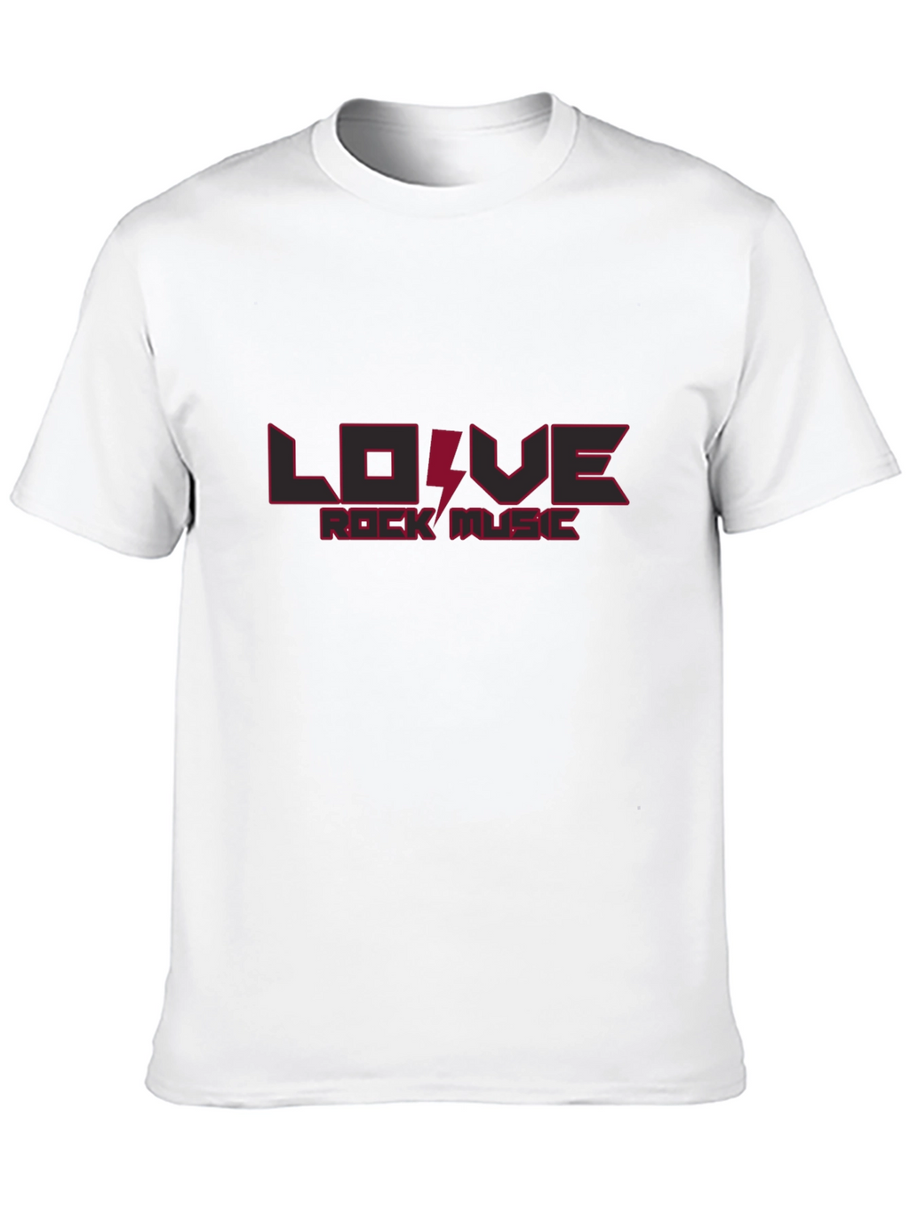 Rock Music Lover T-Shirt - Black Cotton Tee