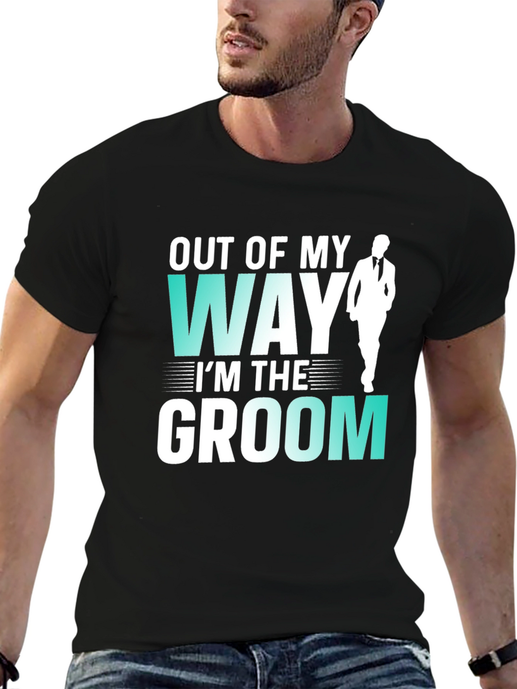 Groom T-Shirt - Out of My Way
