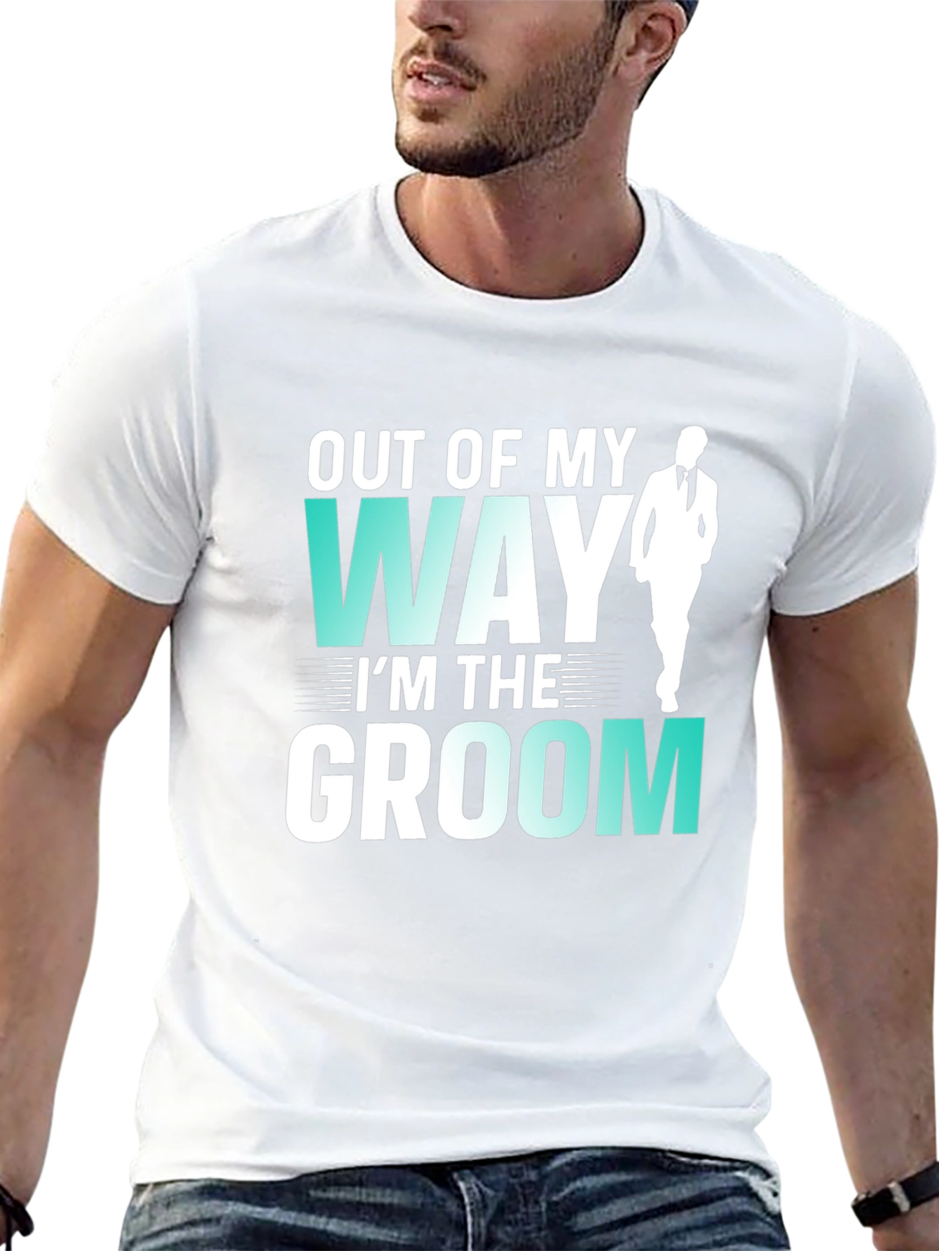 Groom T-Shirt - Out of My Way