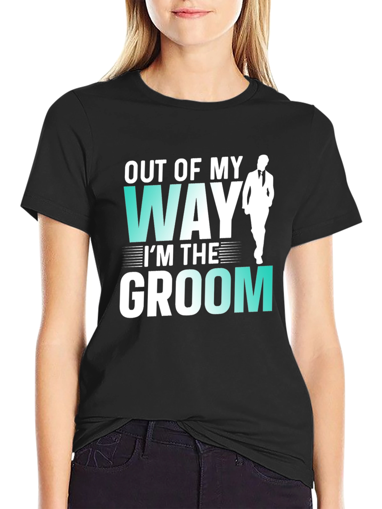 Groom T-Shirt - Out of My Way