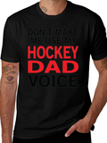 Hockey Dad T-Shirt - Funny Graphic Tee