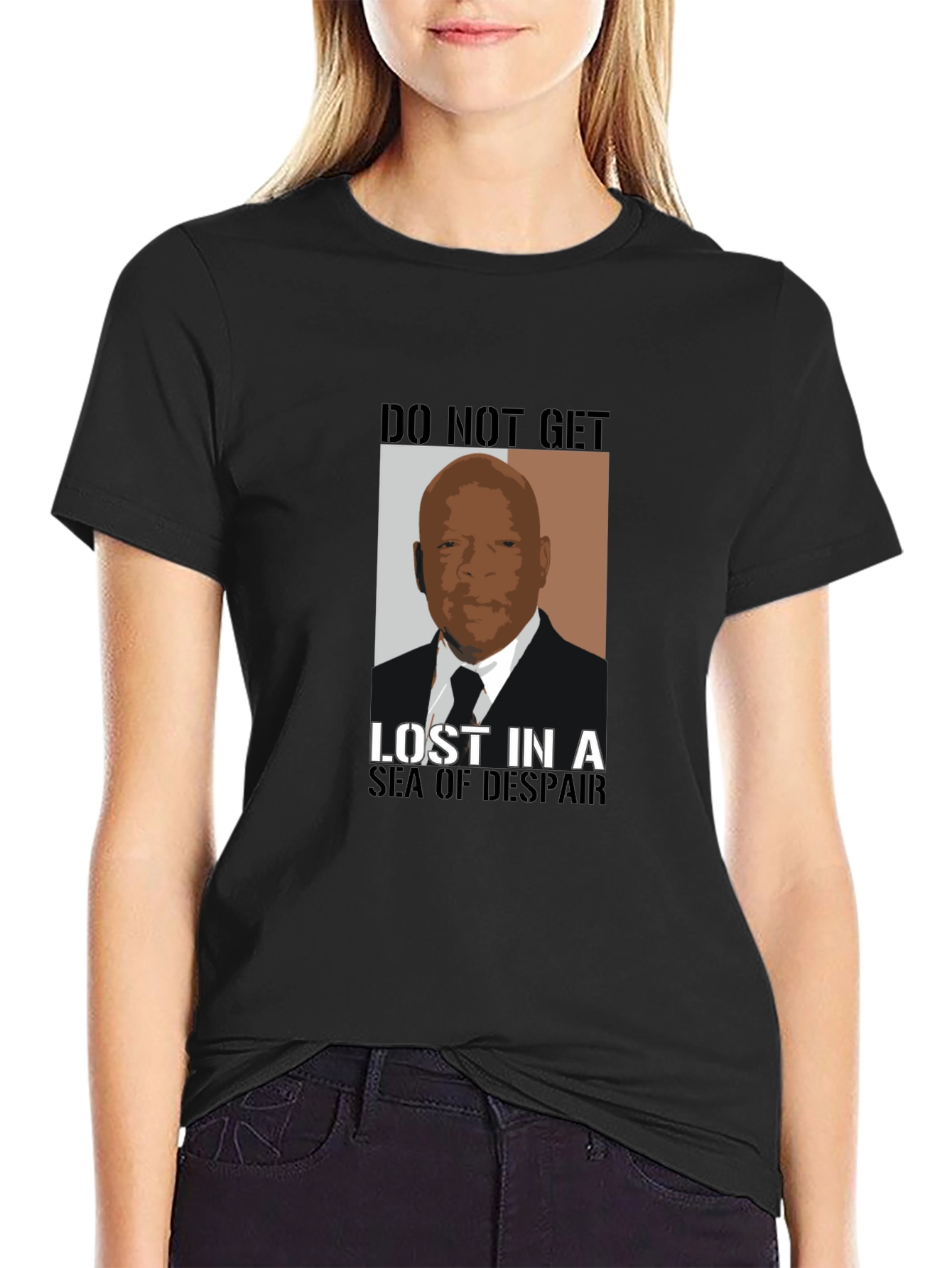 John Lewis Sea of Despair Graphic T-Shirt