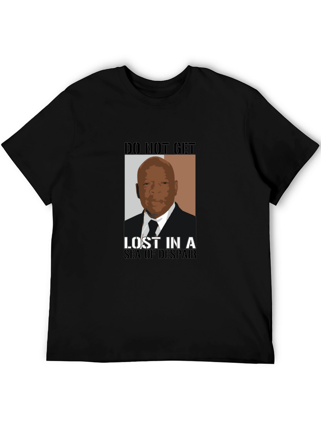 John Lewis Sea of Despair Graphic T-Shirt