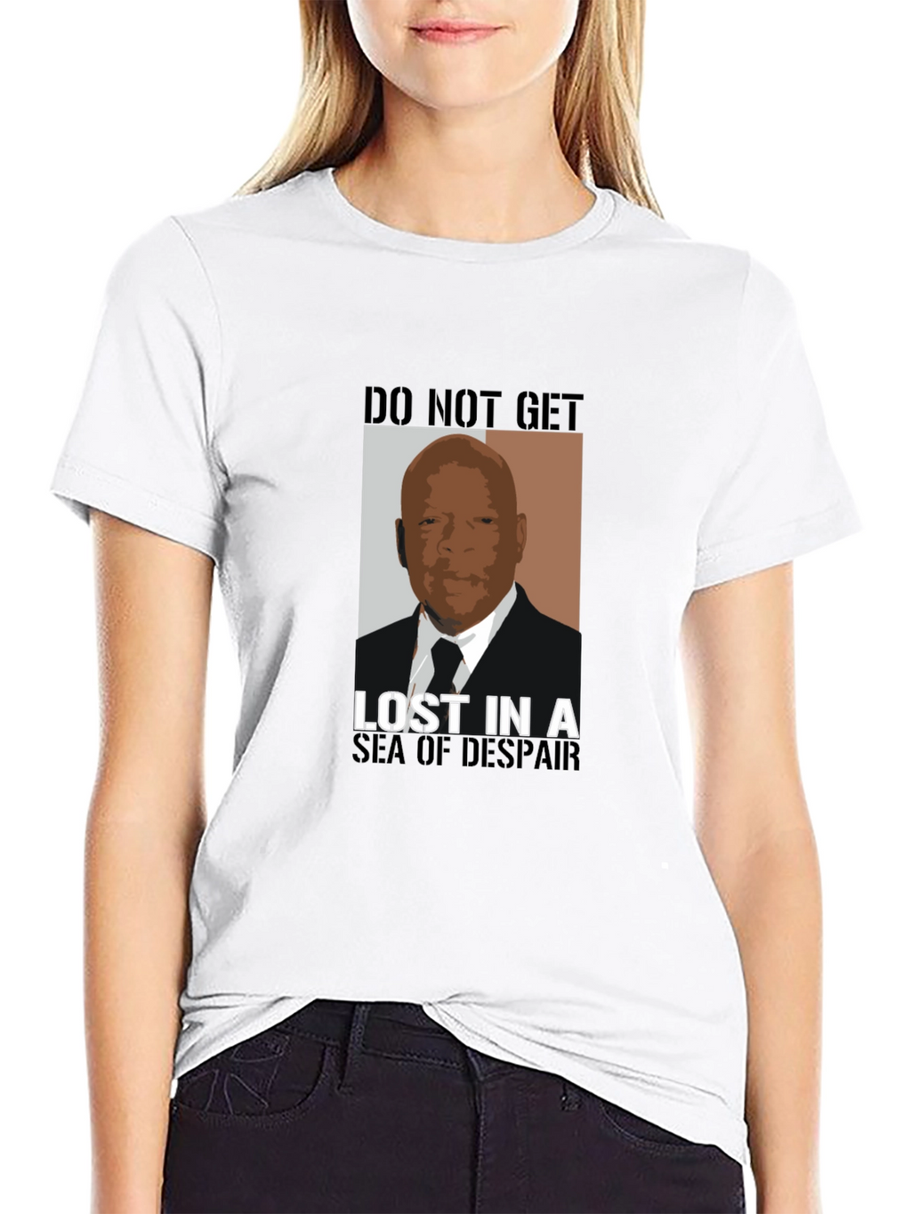 John Lewis Sea of Despair Graphic T-Shirt