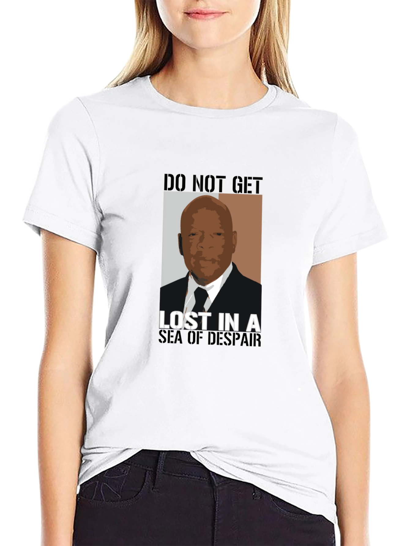 John Lewis Sea of Despair Graphic T-Shirt