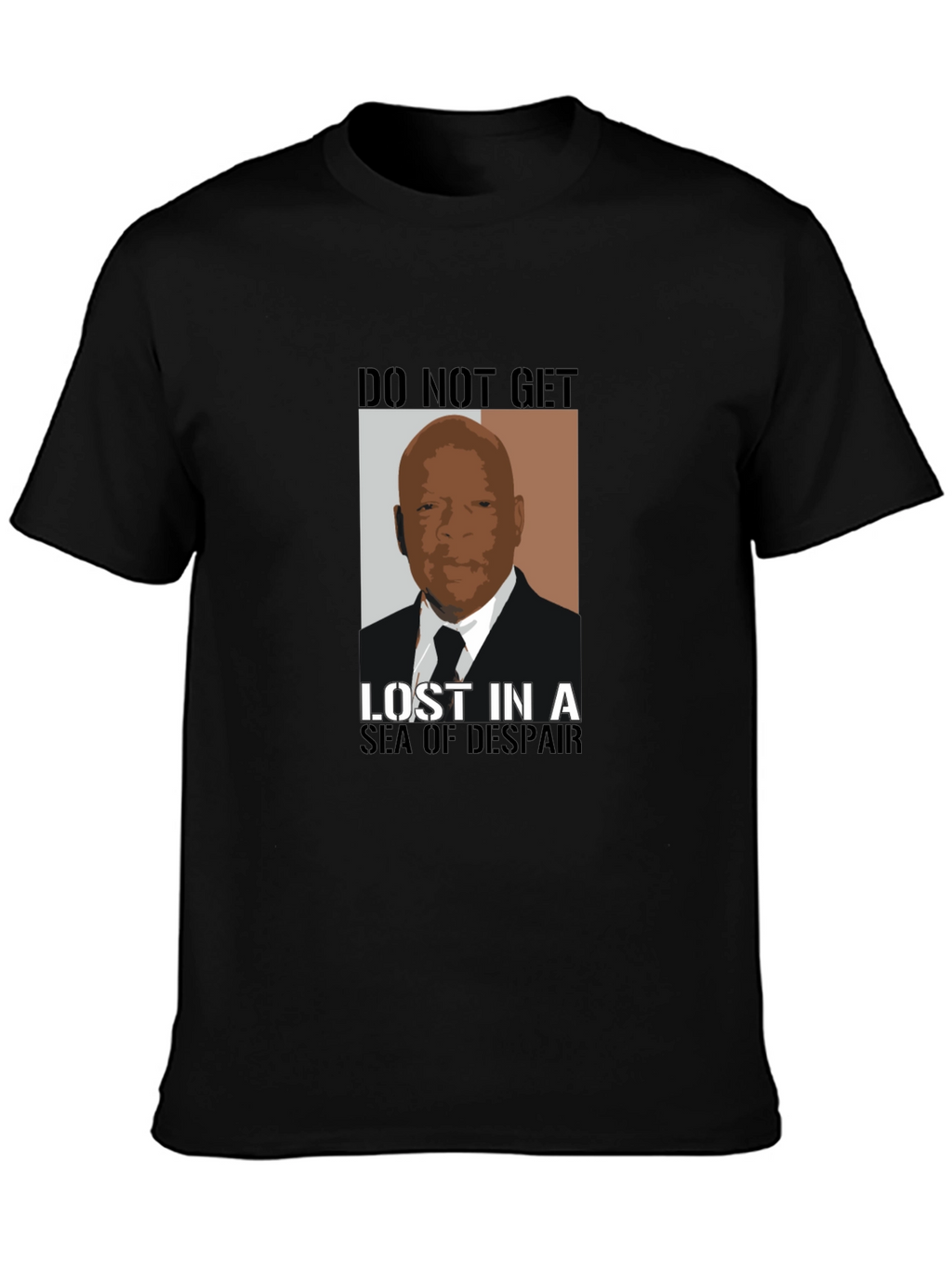 John Lewis Sea of Despair Graphic T-Shirt