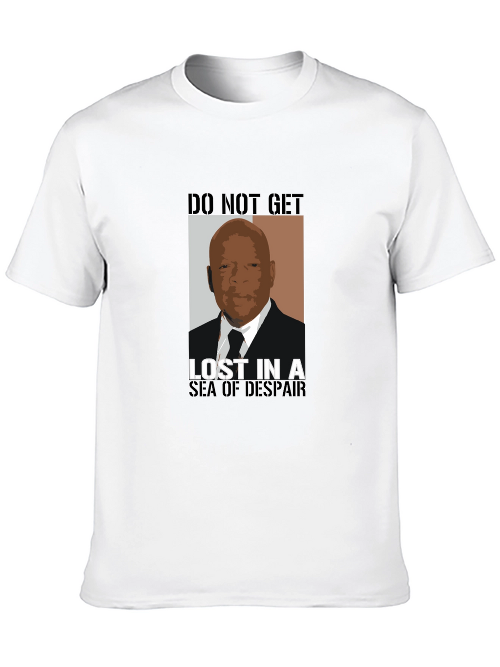 John Lewis Sea of Despair Graphic T-Shirt