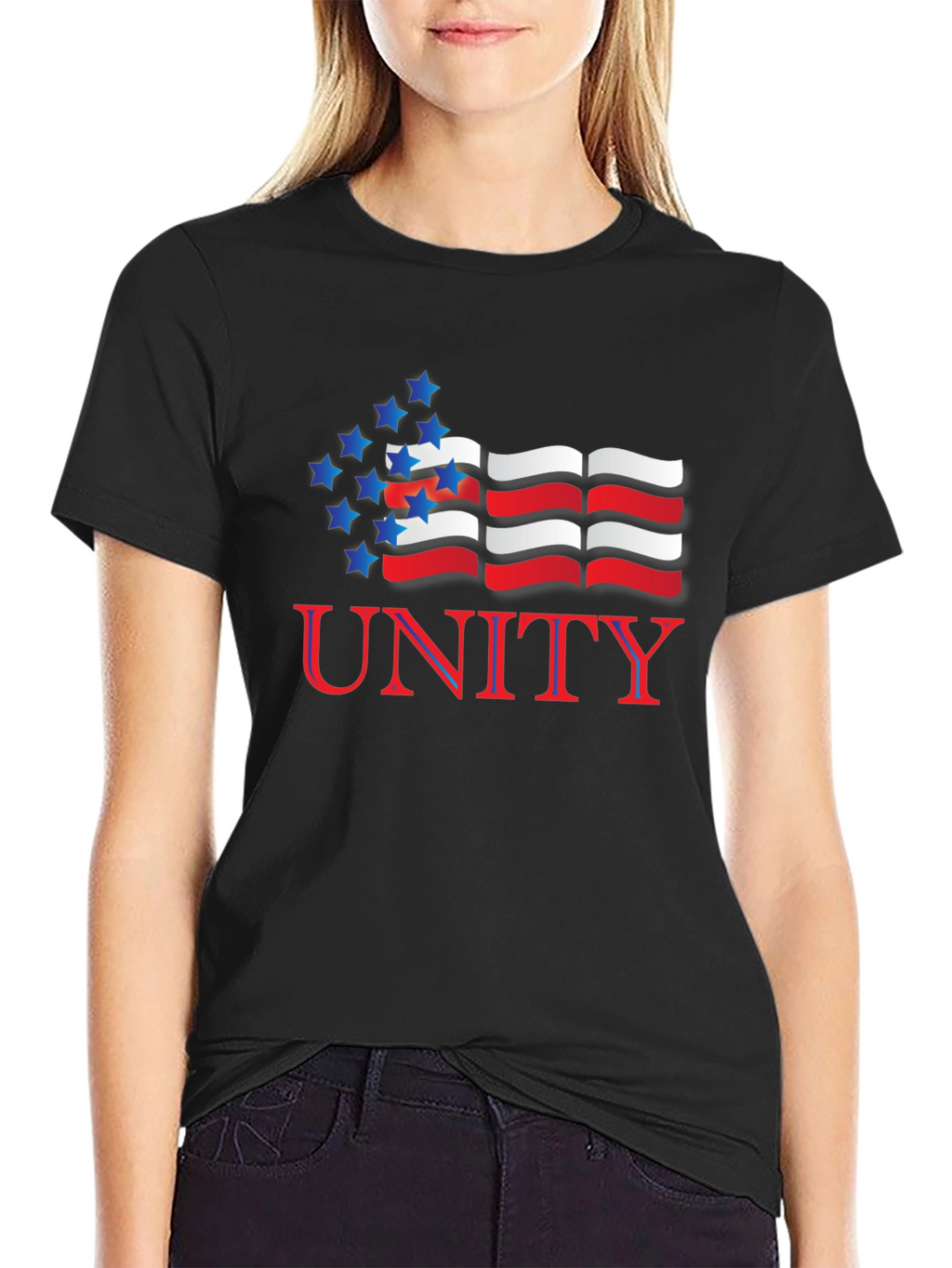 Unity Patriotic Graphic T-Shirt