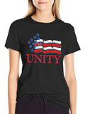 Unity Patriotic Graphic T-Shirt