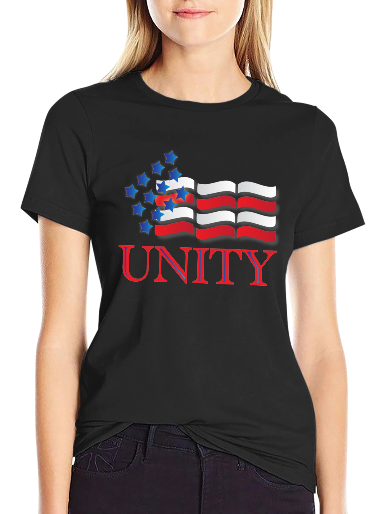 Unity Patriotic Graphic T-Shirt