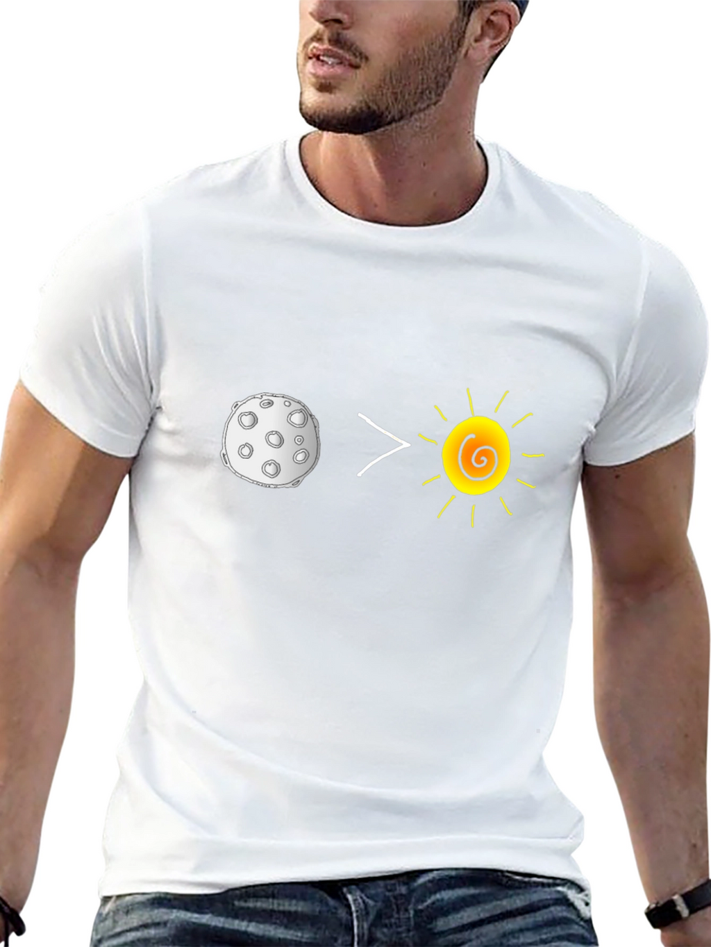 Moon is Greater Than the Sun T-Shirt
