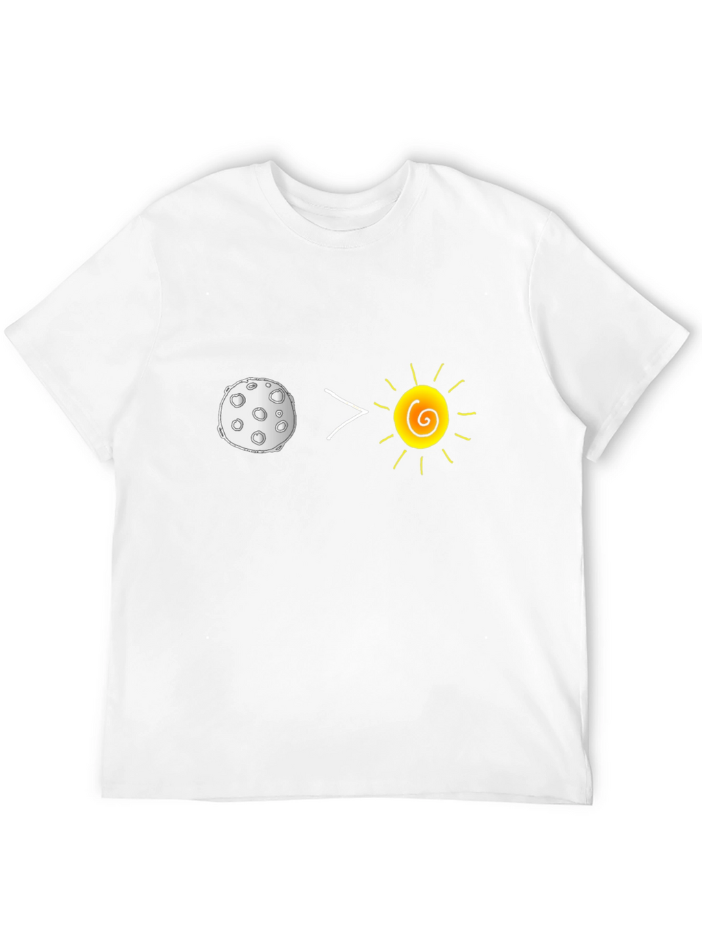 Moon is Greater Than the Sun T-Shirt