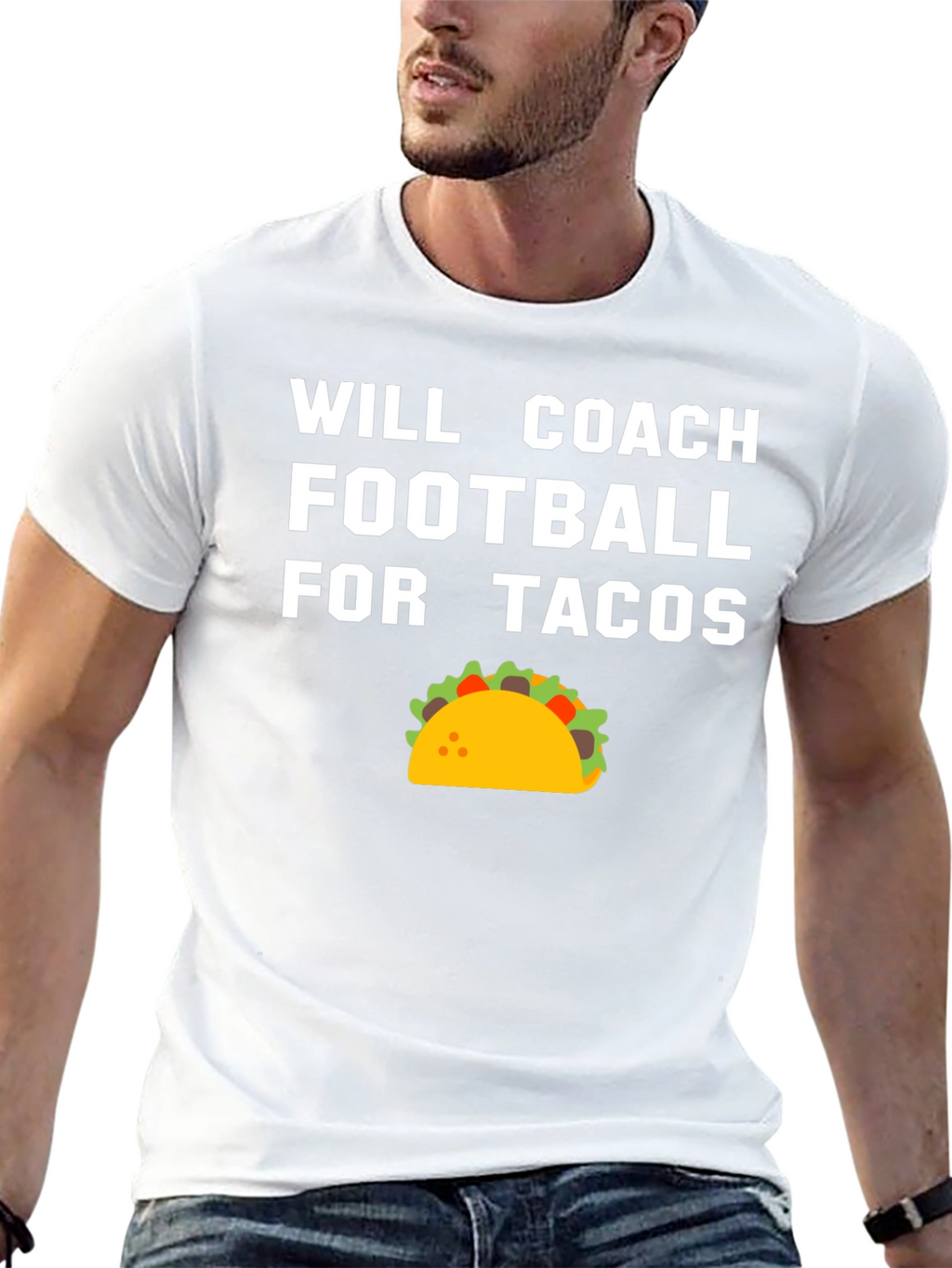 Will Coach Football for Tacos T-Shirt
