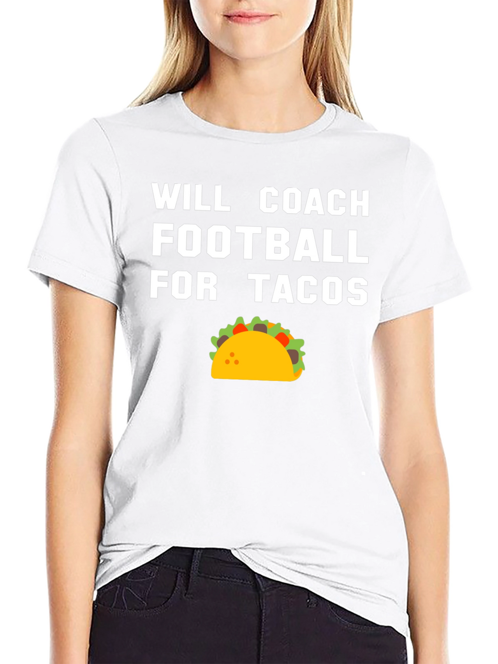 Will Coach Football for Tacos T-Shirt