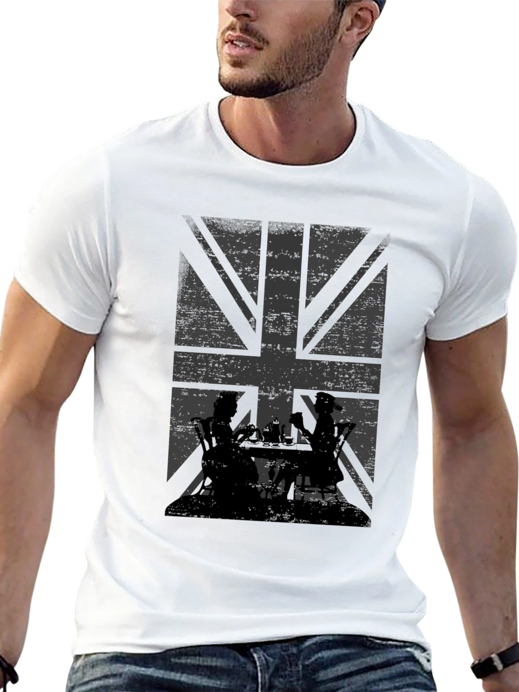 Union Jack Tea Time Graphic Tee