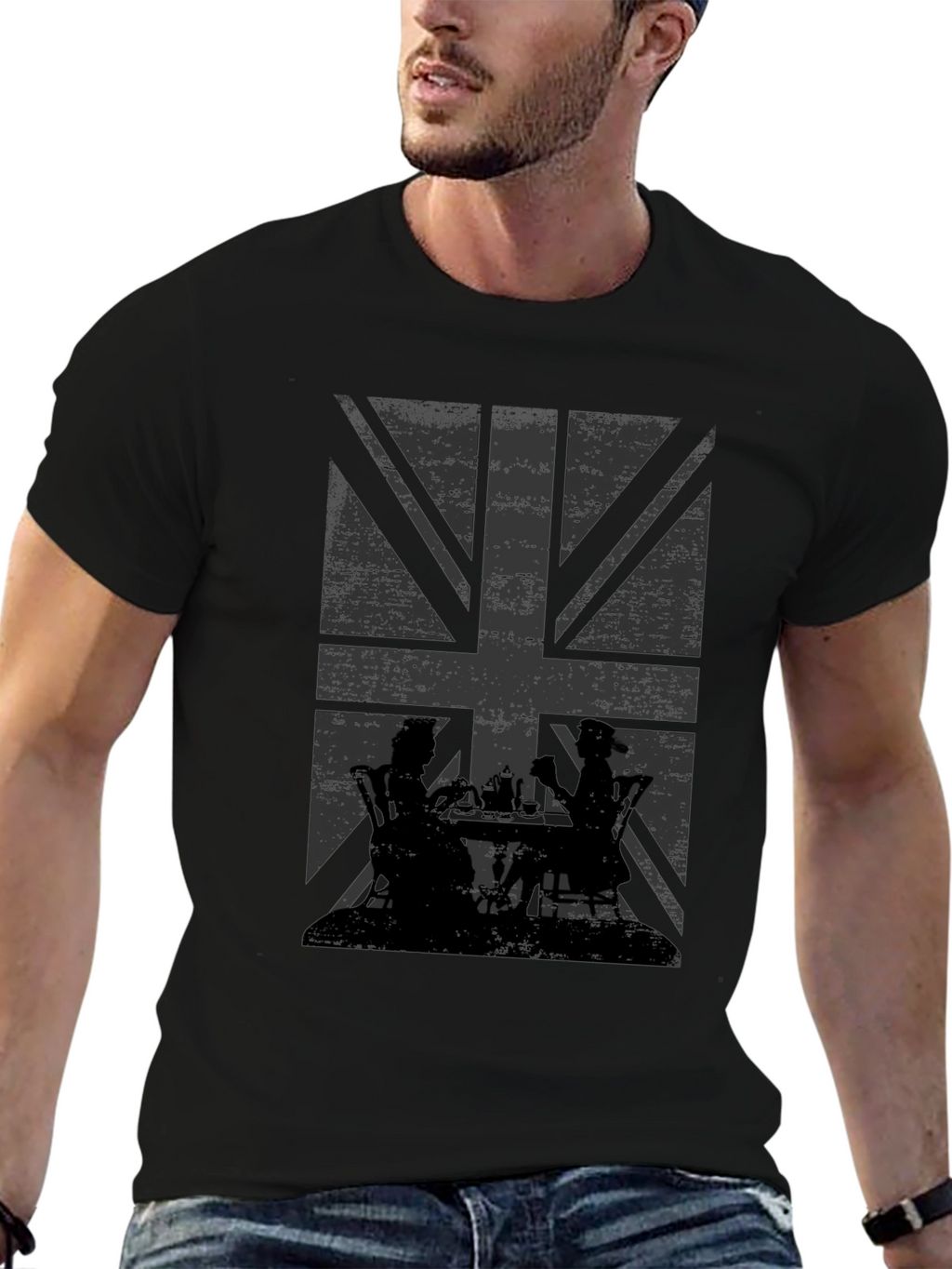 Union Jack Tea Time Graphic Tee