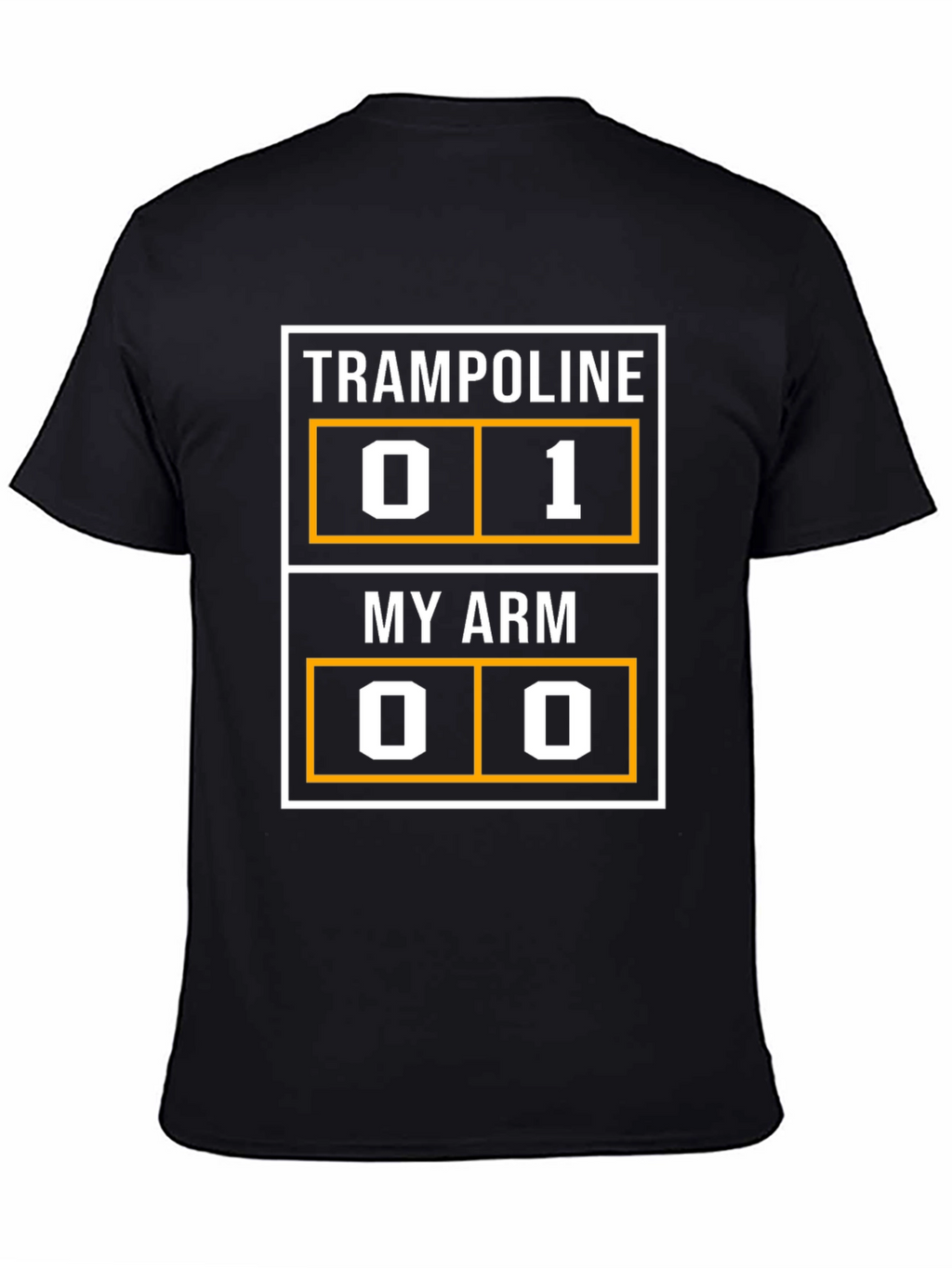 Trampoline My Arm T-Shirt Funny Injury Tee