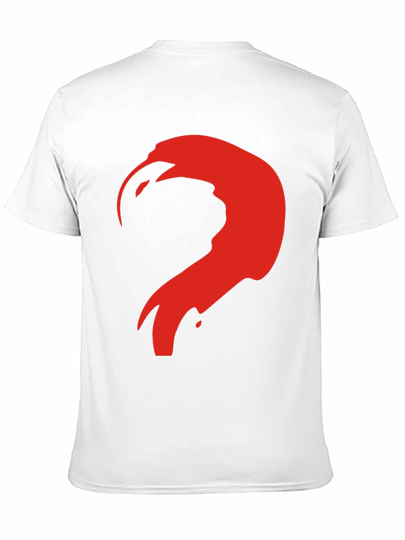 Abstract Bird Graphic Tee - Modern Casual Style