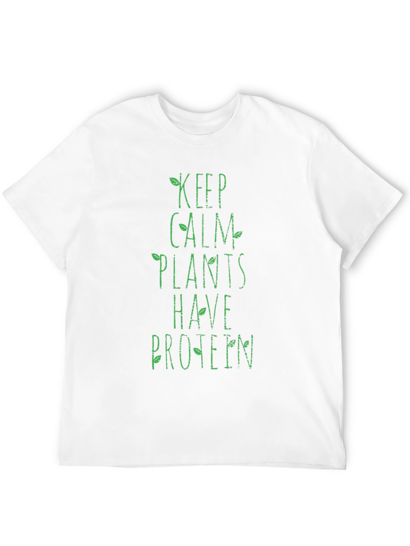 Vegan Protein T-Shirt: Keep Calm Plants Have Protein