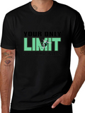 Limitless Imagination Black Graphic T-Shirt