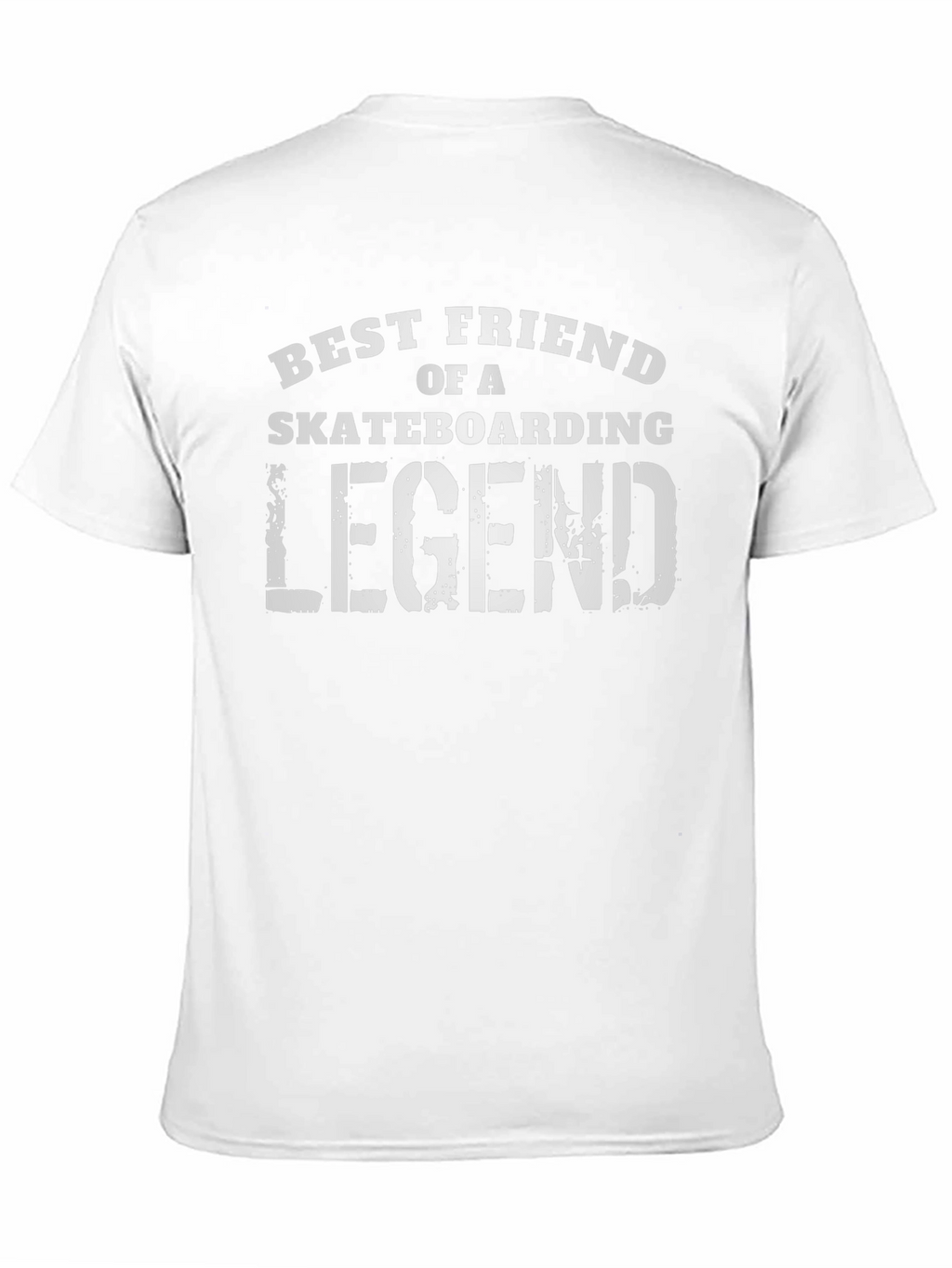 Best Friend of a Skateboarding Legend Black T-Shirt