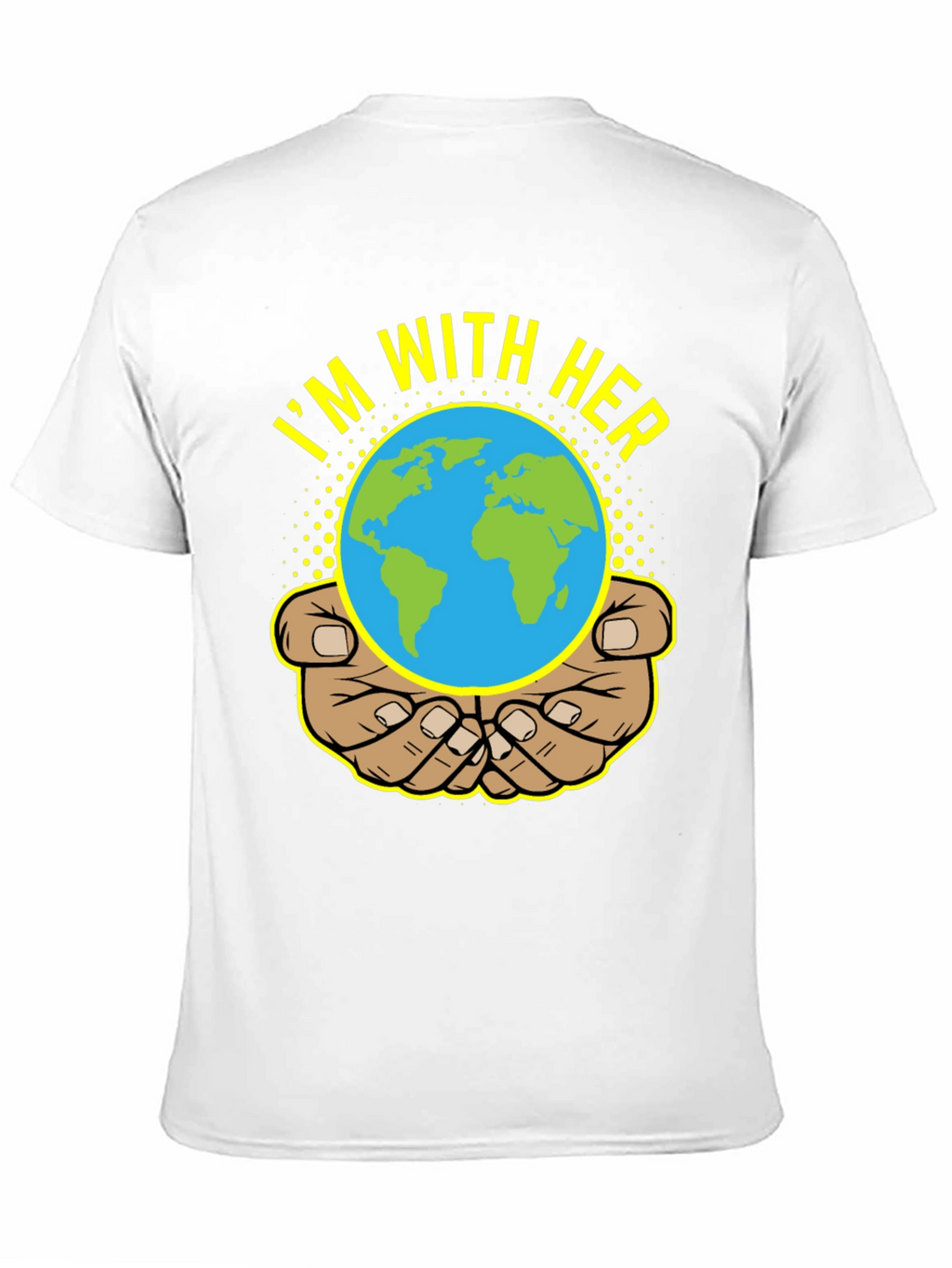 Im With Her Earth Graphic Tee