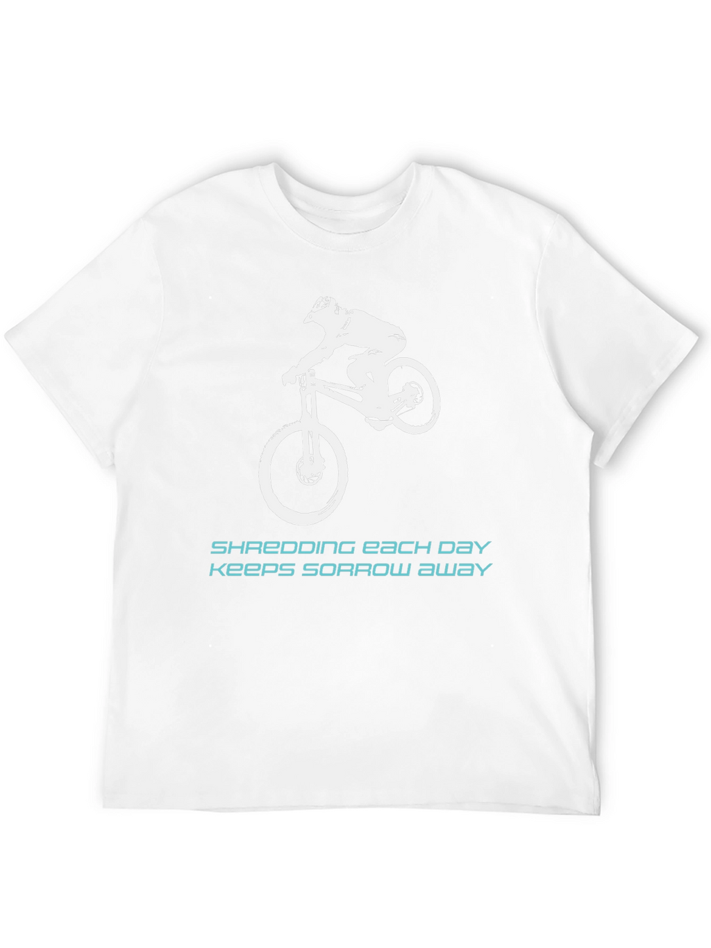 Shredding Away Sorrow Black Graphic Tee