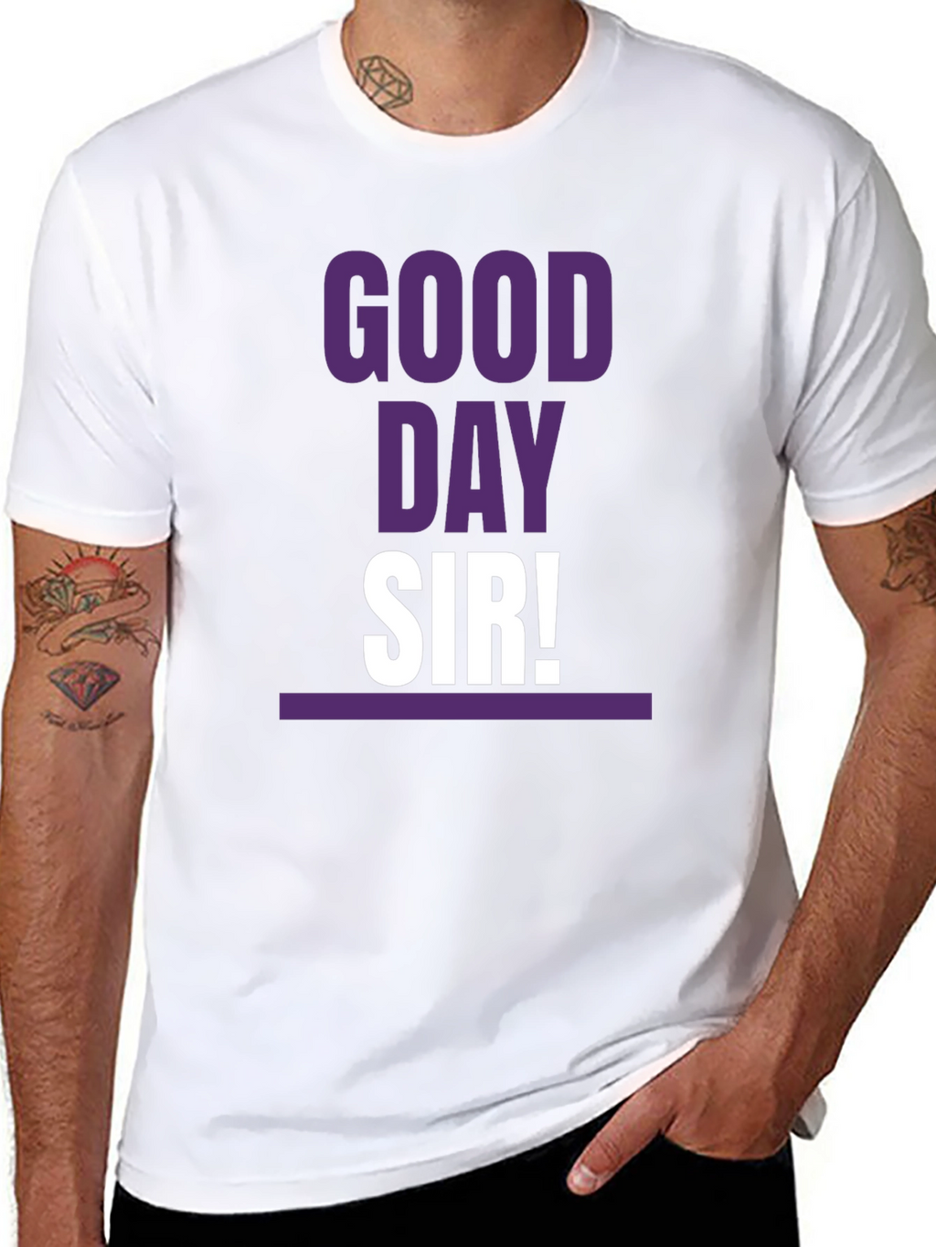 Good Day Sir! T-Shirt Casual Graphic Tee