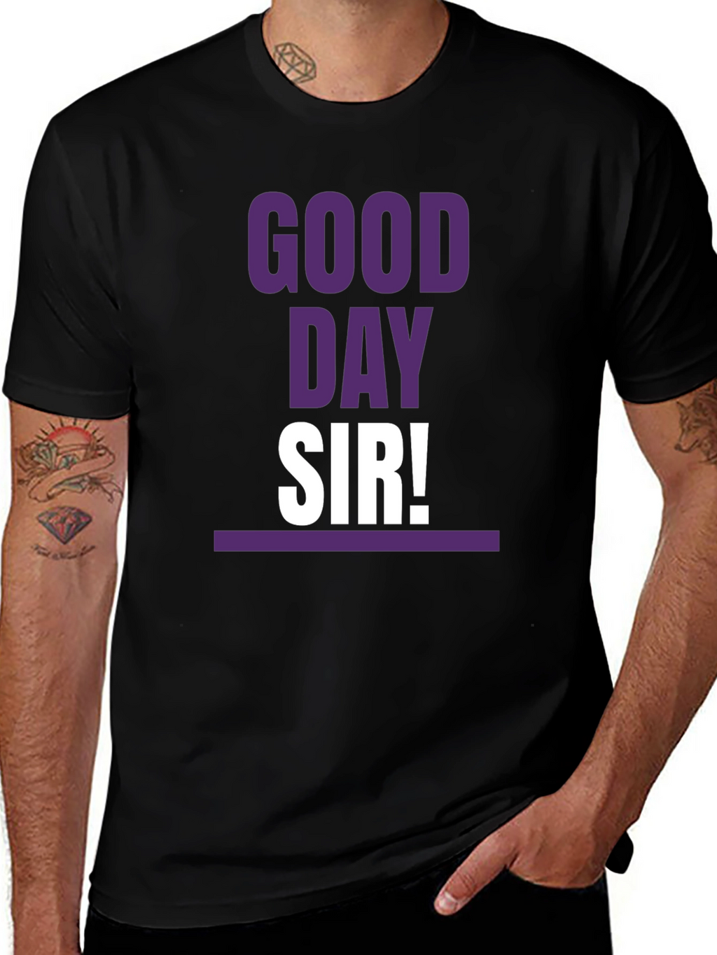 Good Day Sir! T-Shirt Casual Graphic Tee