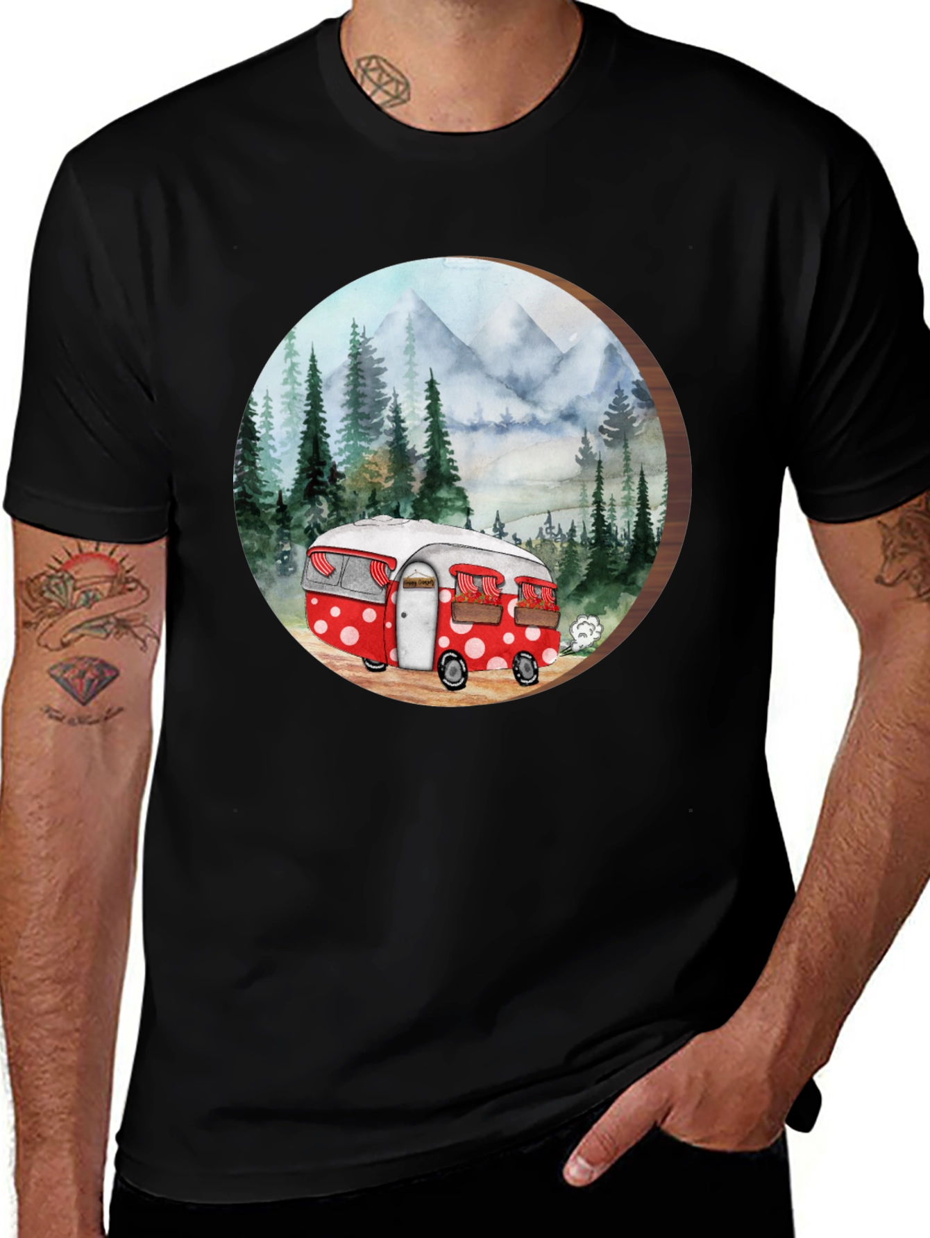 Camping Camper T-Shirt - Nature Adventure Tee