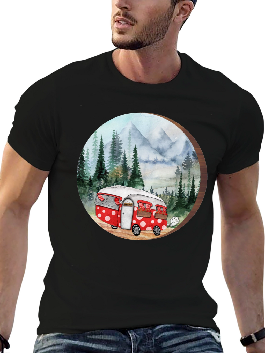 Camping Camper T-Shirt - Nature Adventure Tee