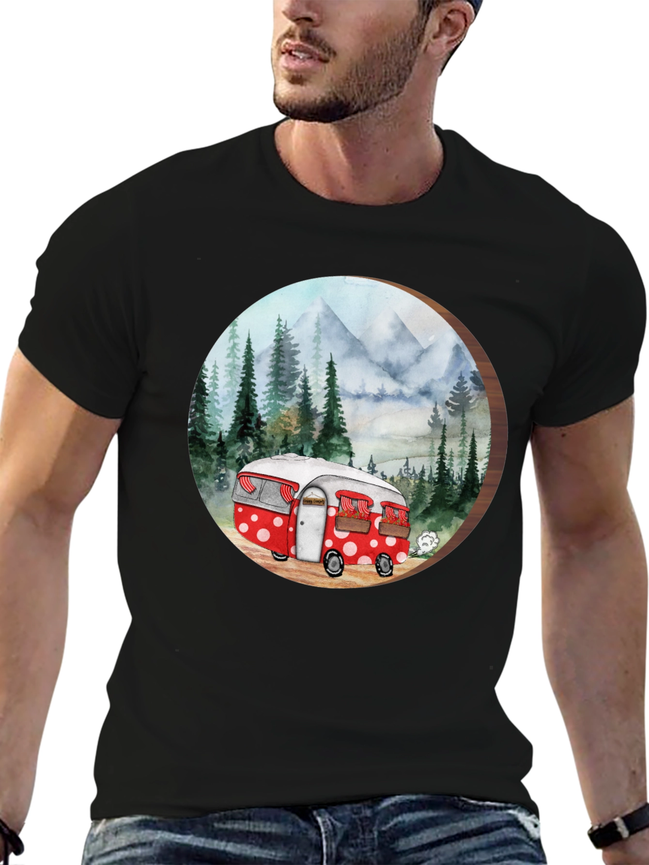 Camping Camper T-Shirt - Nature Adventure Tee