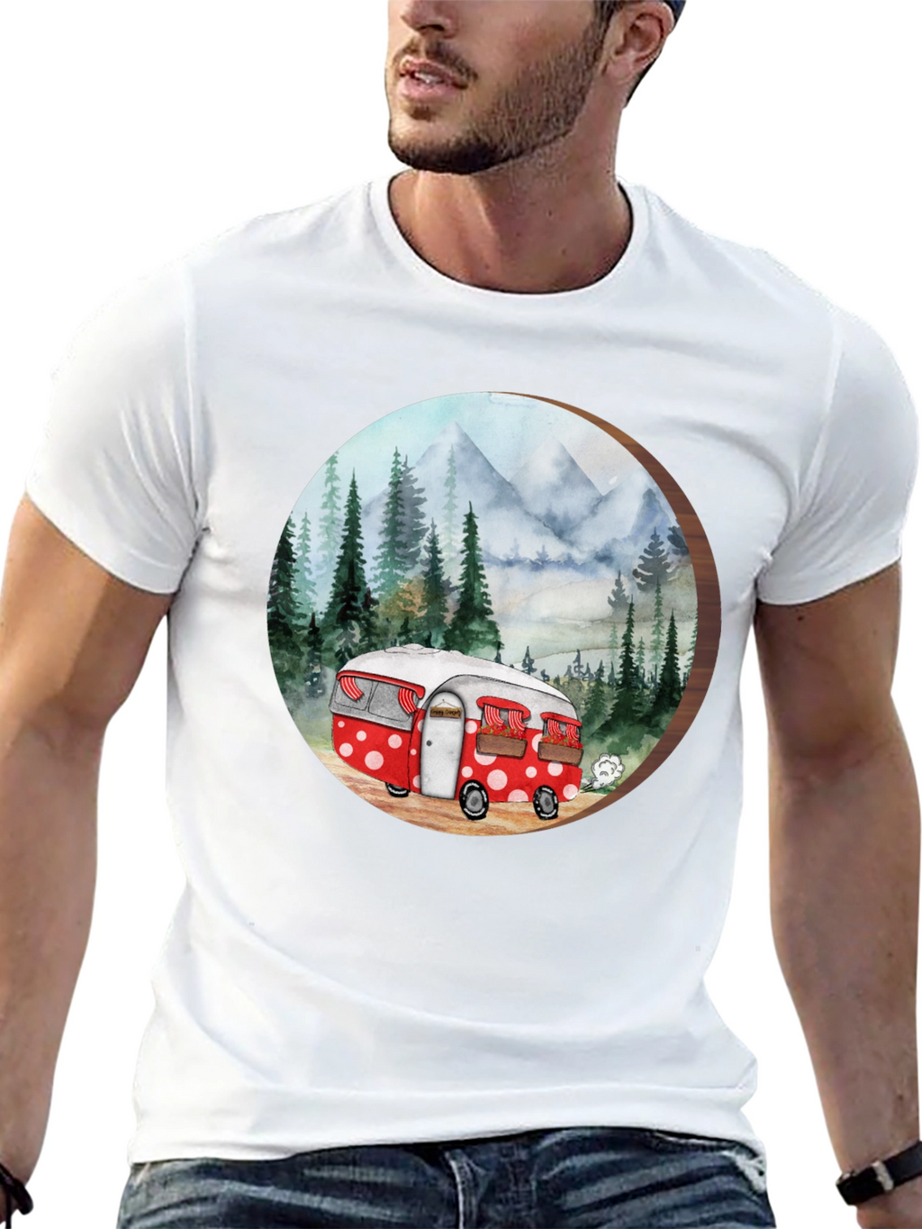 Camping Camper T-Shirt - Nature Adventure Tee
